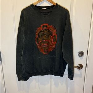 Vintage dark green Royal Victoria Marathon crewneck